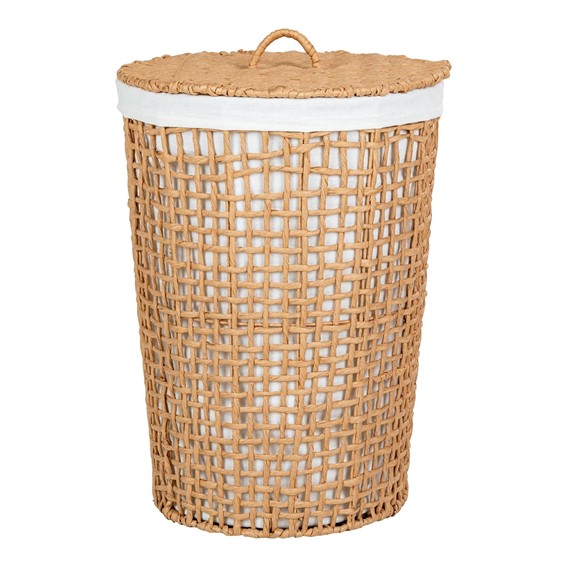 Kosz na Pranie POMAL Naturalny