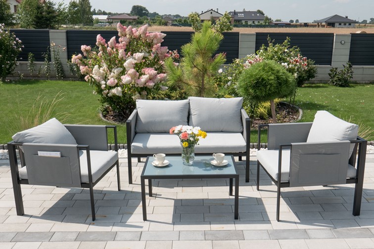 Zestaw Ogrodowy IBIZA Szary