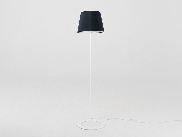 Lampa podłogowa SHADE FLOOR – klosz czarny, b