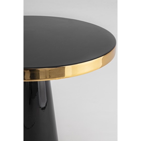 Stolik Kawowy NANDIKA Fi51cm Czarny