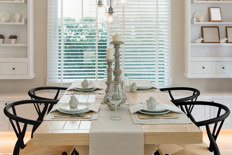 Krzesło WICKER Naturalne/Czarny