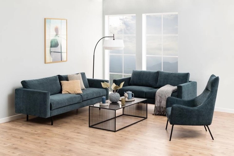 Stolik STRINGTON 120x40 Czarny