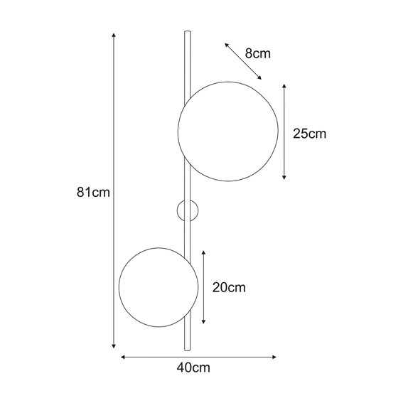 Kinkiet TALAR K-5804 Beż