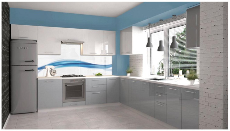 Szafka Górna VENTO G-30/72  Biały