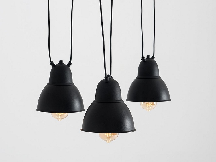Lampa wisząca COBEN FIX 3 Czarny