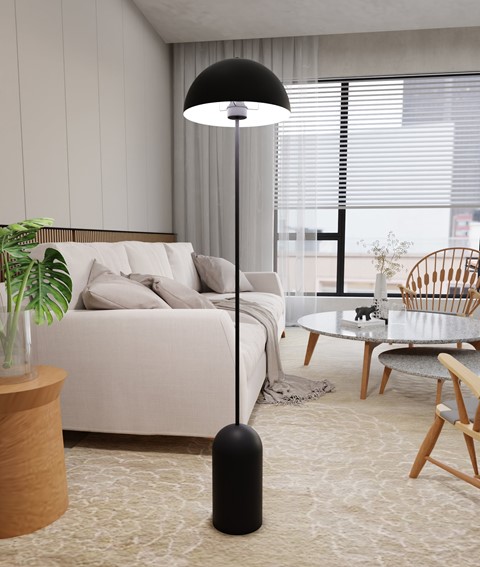 Lampa Podłogowa KAVA LP1 Czarny