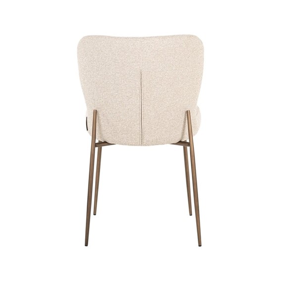 Zestaw 2 Krzeseł ODARBY Beżowy