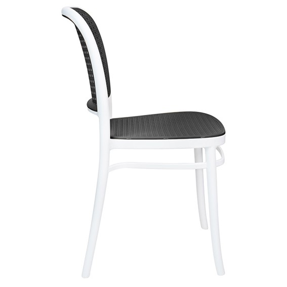 Krzesło WICKY Biały/Szary