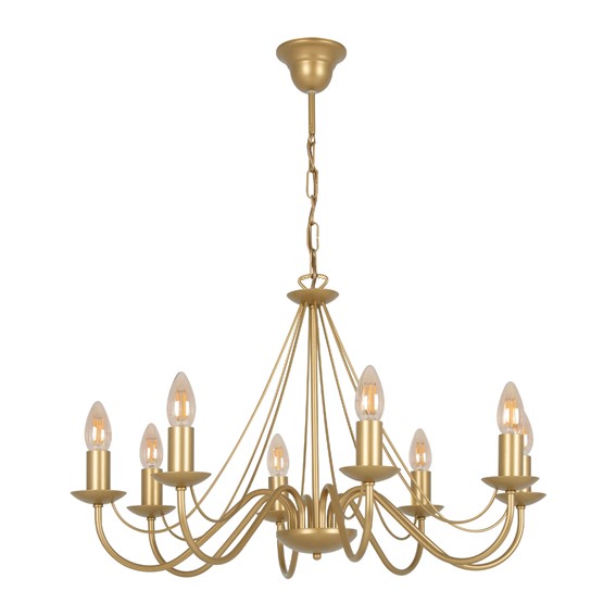 Lampa Wisząca BARTEZ KZ-3992 Złoty