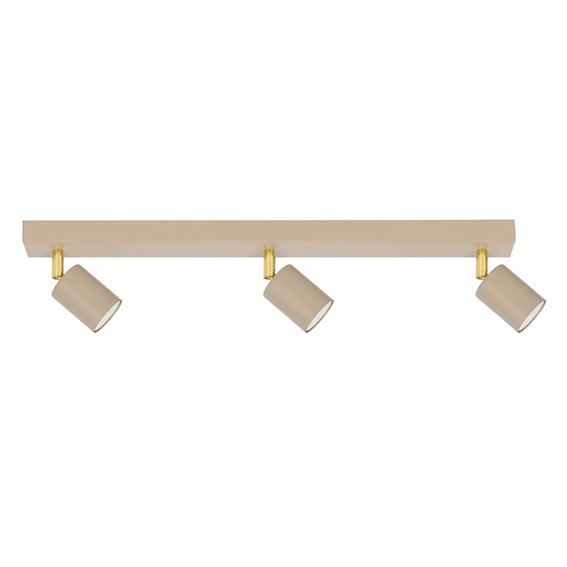 Lampa Sufitowa MATI K-5822 Beż/Złoty