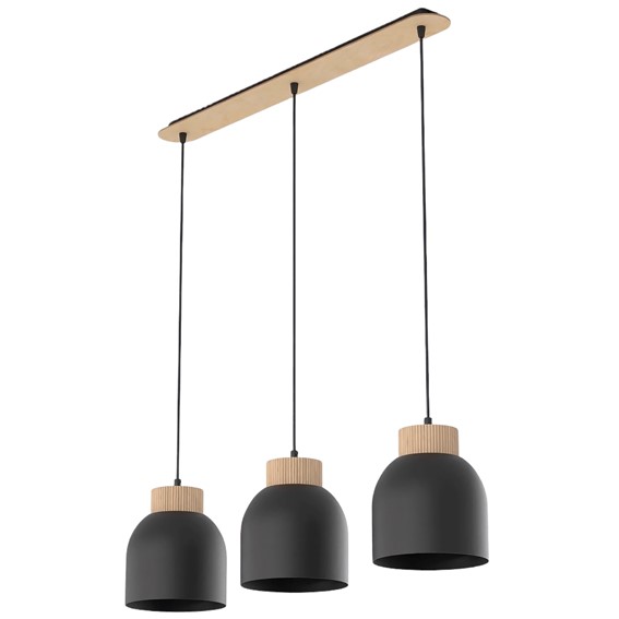 Lampa Wisząca VIGO 3 Czarny