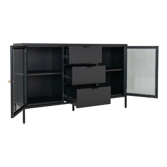 Komoda DALBY 140cm Czarny