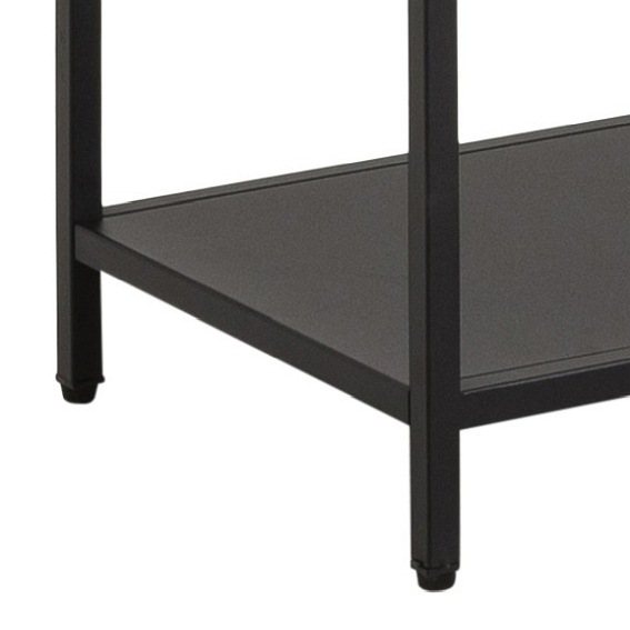 Regał Asymetryczny Newcastle 30x79x165 Czarny