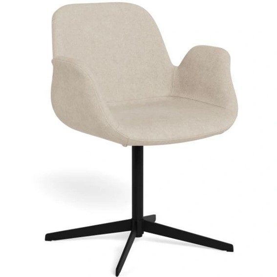 Krzesło BETH Beżowy/Czarny