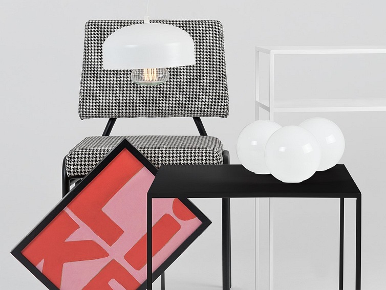 Stolik Kawowy TENSIO METAL 50 Czarny