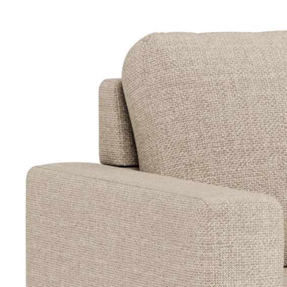 Fotel Rozkładany FLEURY Beżowy