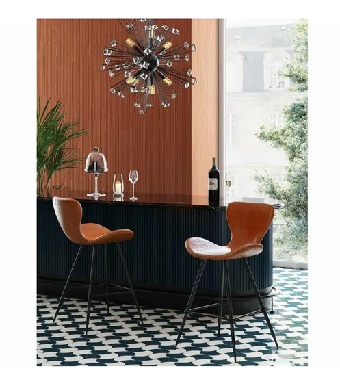 Krzesło Barowe RUSTY Brąz