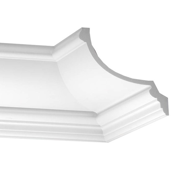 Listwa Gzymsowa Gładka LGG-14 240 cm Biały