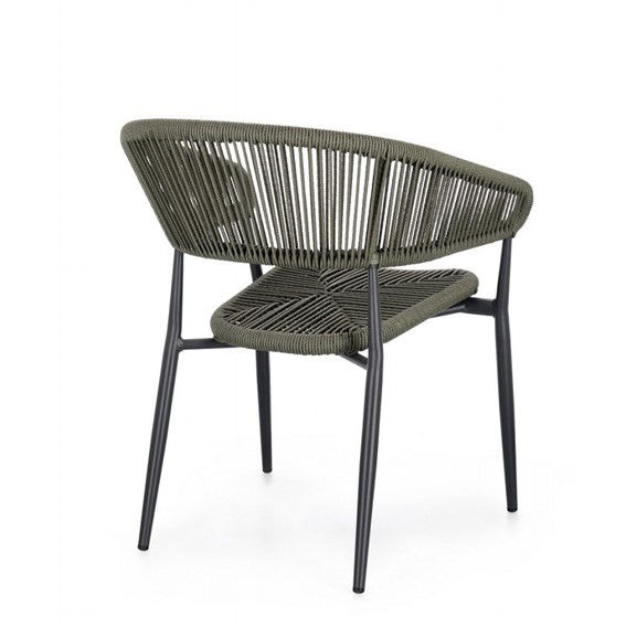 Krzesło Ogrodowe ALGAIDA Zielony