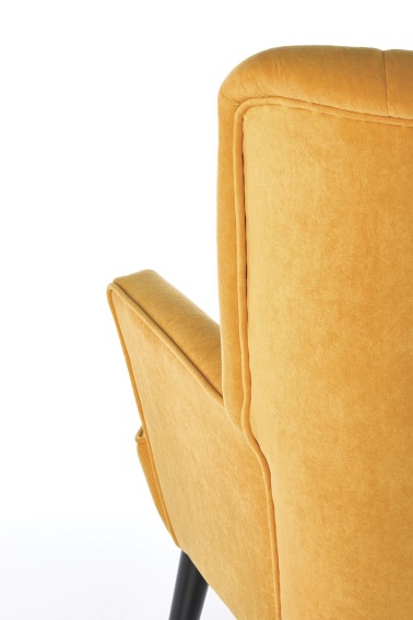Fotel Wypoczynkowy DELGADO Musztardowy