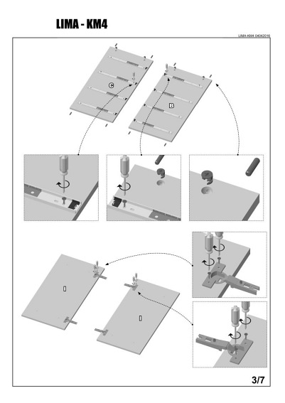 Komoda LIMA KM-4 Dąb Sonoma