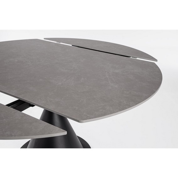 Stół Ogrodowy JONNI Rozkładany 85-135 Czarny