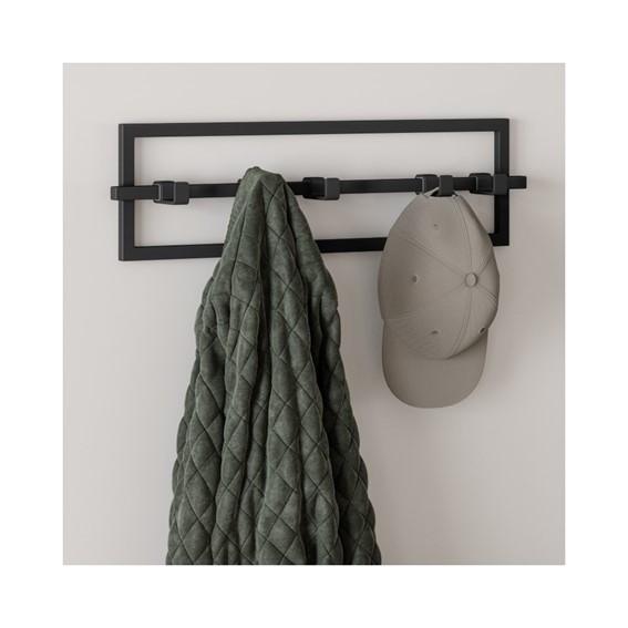 Wieszak Ścienny CUBIKO Czarny