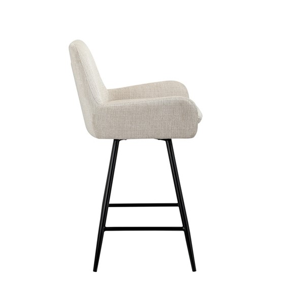 Krzesło Barowe LINSEY  Beż