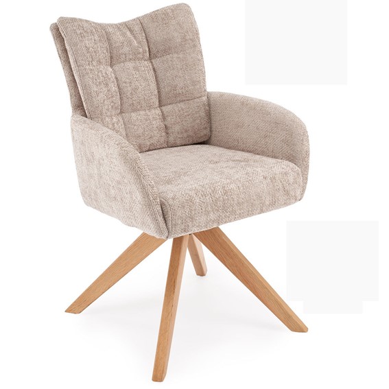 Krzesło K540 WD Beżowy/Naturalny