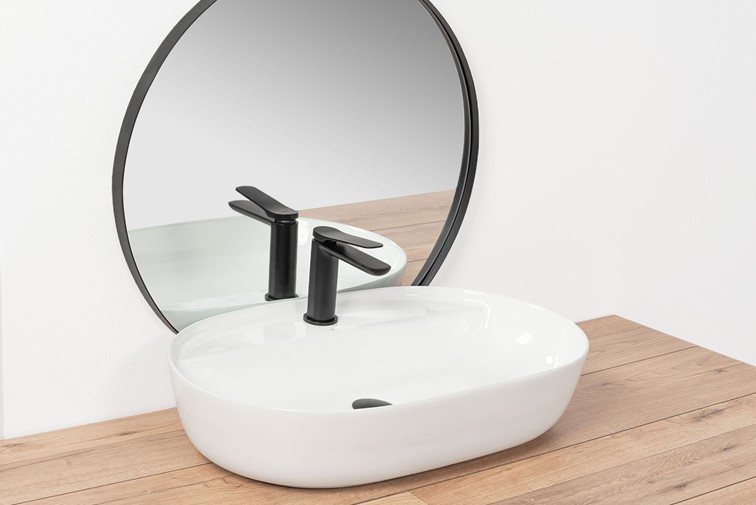 Umywalka Nablatowa AURA 61 Biały