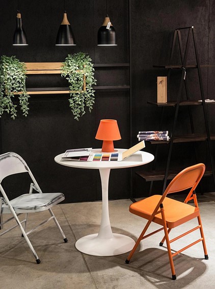 Stół Okrągły SKINNY fi90 Biały