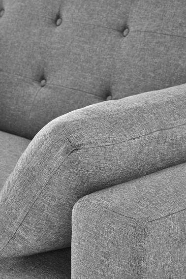 Sofa Rozkładana PAULINIO Popielaty