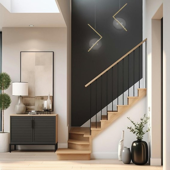 Lampa Wisząca ECHO Złoty/Transparentny