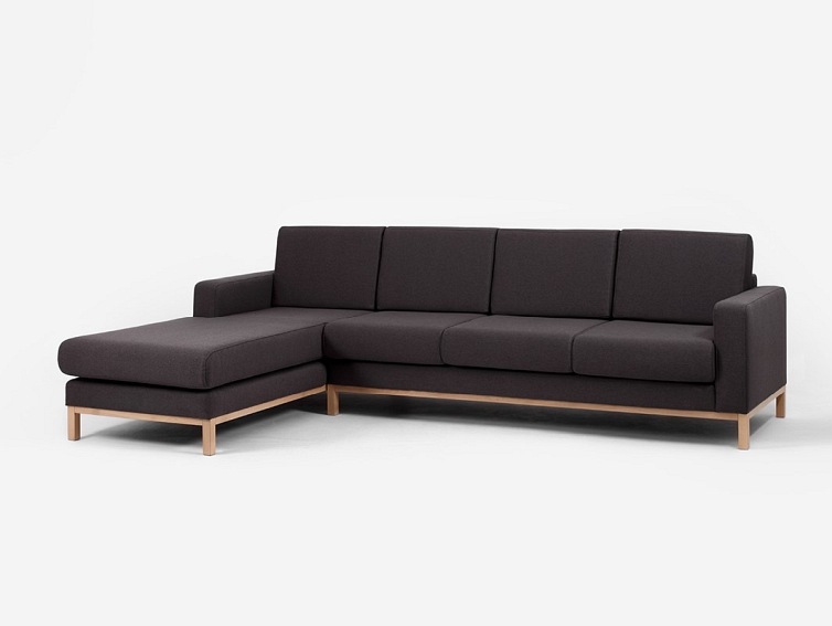 Narożnik 3 os. z szezlongiem SCANDIC L