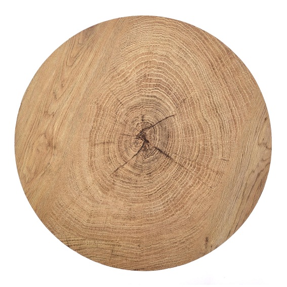 Ława BROOKLYN S fi45 Dąb/Czarny