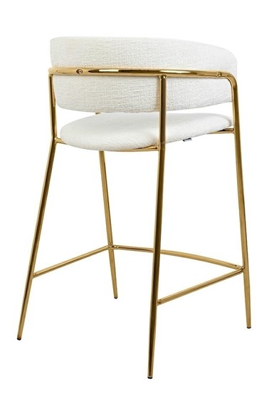 Krzesło Barowe DELTA Biały