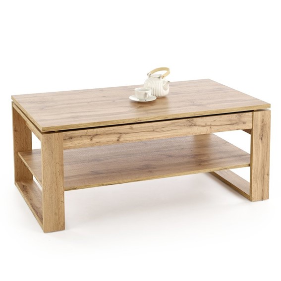 Ława BETTY z Podnoszonym Blatem (65-92)x114 cm Dąb Artisan