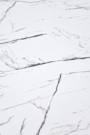 Stół Denver 80x73 Biały/Marmur