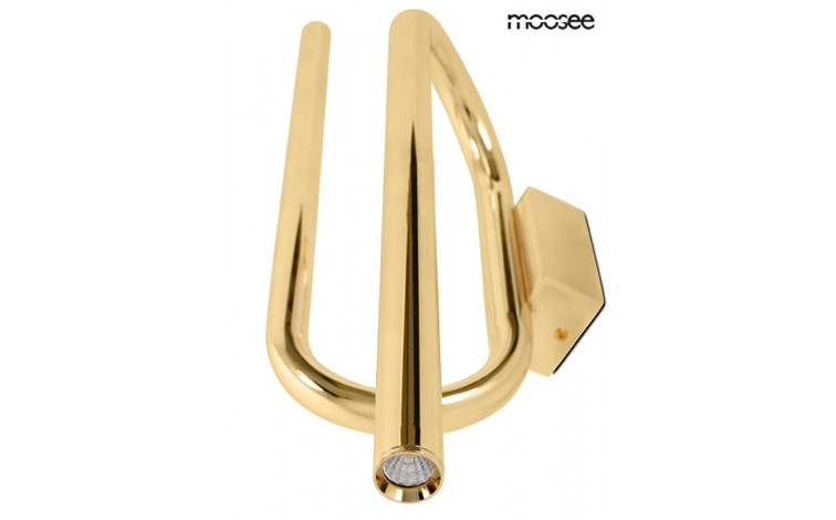 Lampa Ścienna MACAROON Złoty