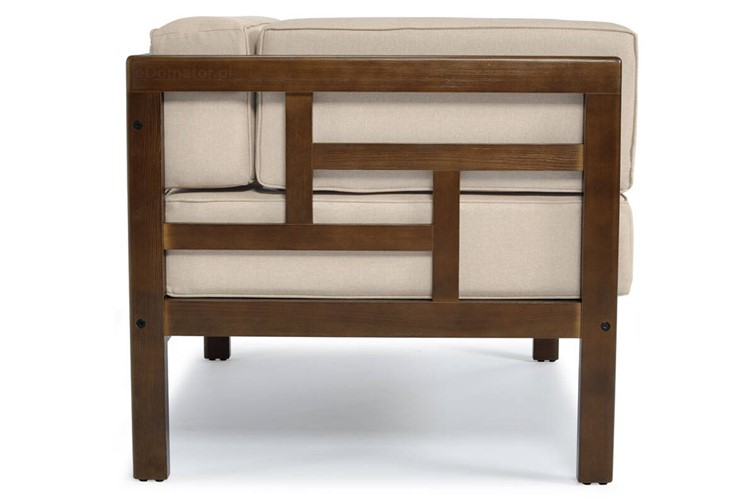 Zestaw Ogrodowy EDEN 4-Osobowy Brązowy/Beżowy