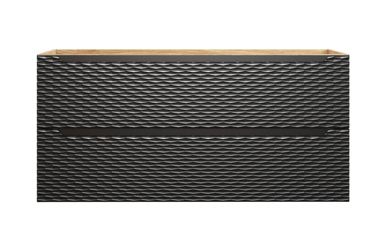 Szafka pod Umywalkę 82-120-2S Czarny