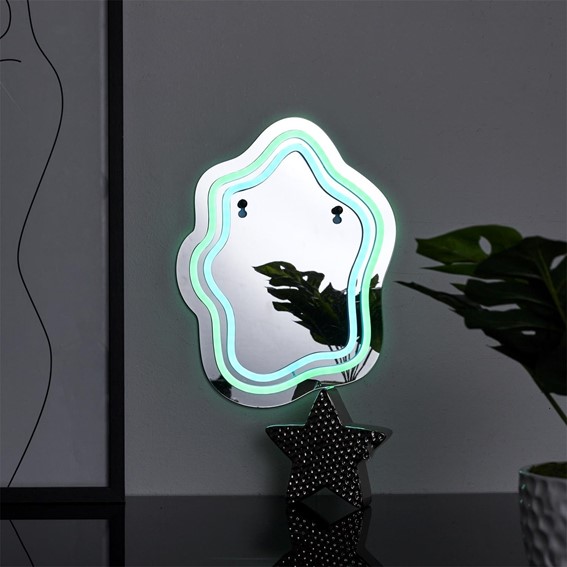 Lustro Led z Neonowym Oświetleniem