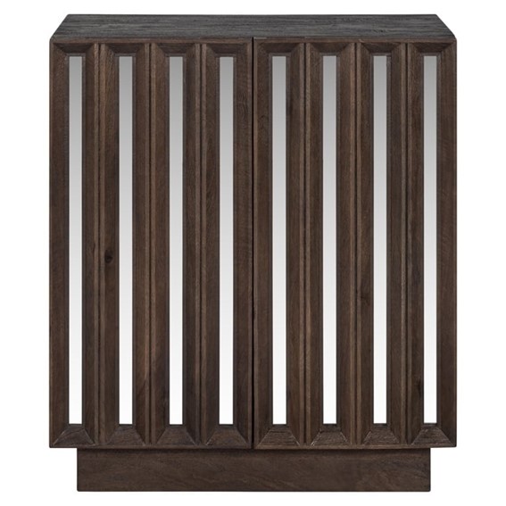 Komoda BRYANT 2-drzwiowa Brązowy