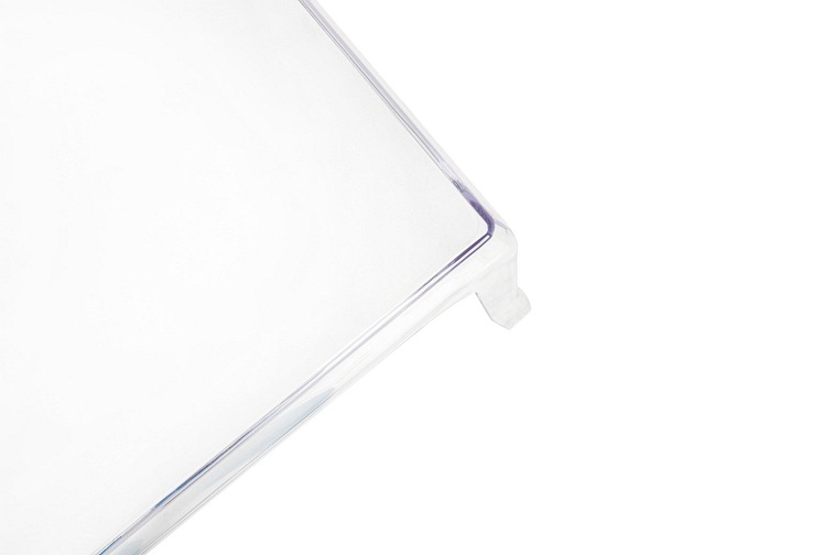 Stolik GHOST 42x42 Transparentny/Poliwęglan