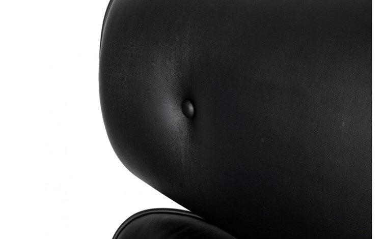 Fotel Biurowy LOUNGE GUBERNATOR BIG XL Czarny/Orzech