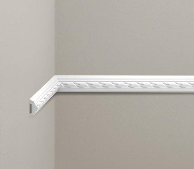 Listwa Naścienna Zdobiona LNZ-04 240 cm Biały