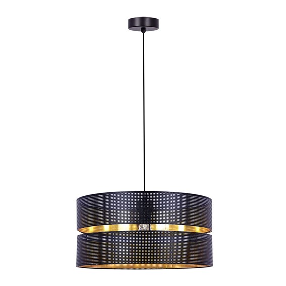 Lampa Wisząca ZIMBO K-5221 Czarny/Złoty