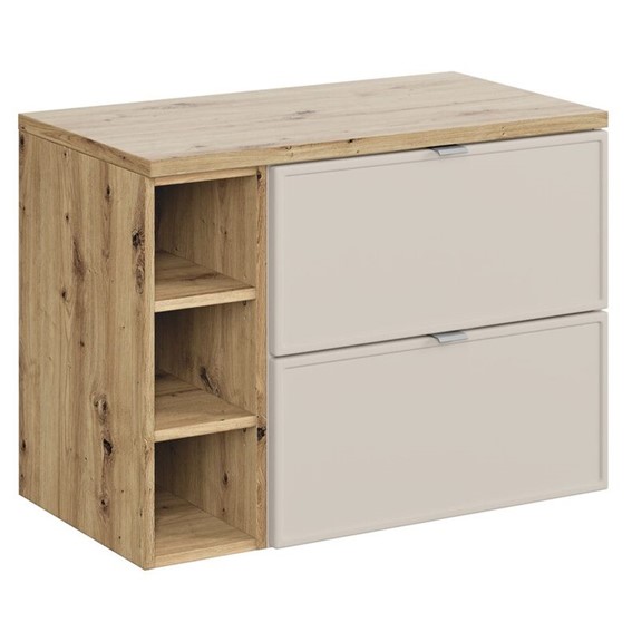 Zestaw Meblowy BELLA 80cm Dąb Artisan/Kaszmirowy Mat