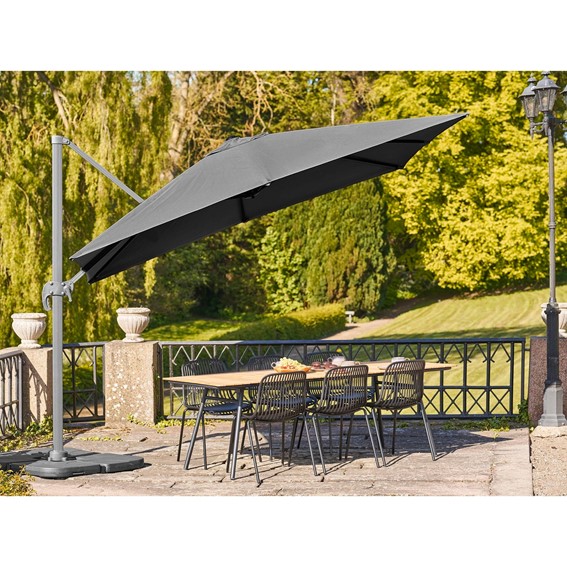 Parasol Ogrodowy BAZA 295cm Czarny