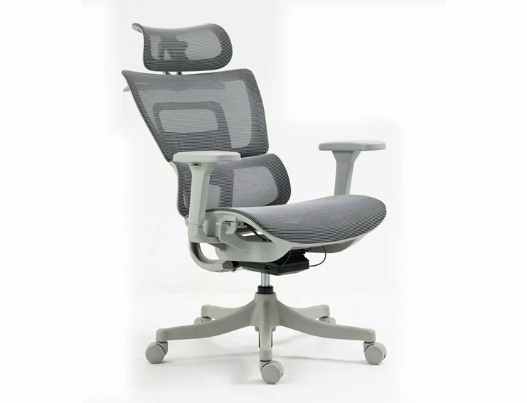 Fotel Biurowy Obrotowy WINNER Szary/Czarny